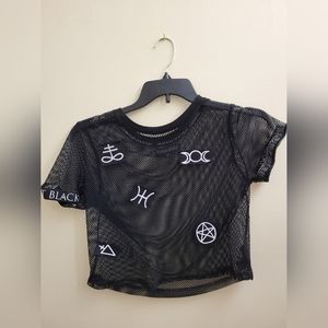 Blackcraft crop top